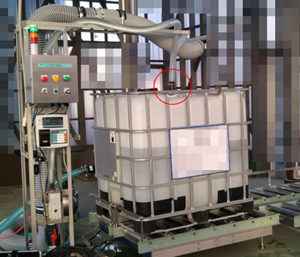 大型 充填機 IBC 400 開発技研